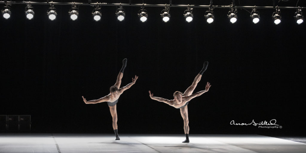 Cayetano Soto Ramirez's "Adam" | Walker Martin, Soloist & Alejandro Gonzalez, Corps de Ballet | Photo by Aaron Gililland