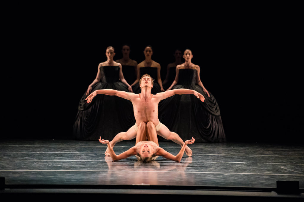 Jiří Kylián's "Petite Mort" | Amy Potter, Principal and Seth Bradley, Corps de Ballet | Photo by Diana Bittle