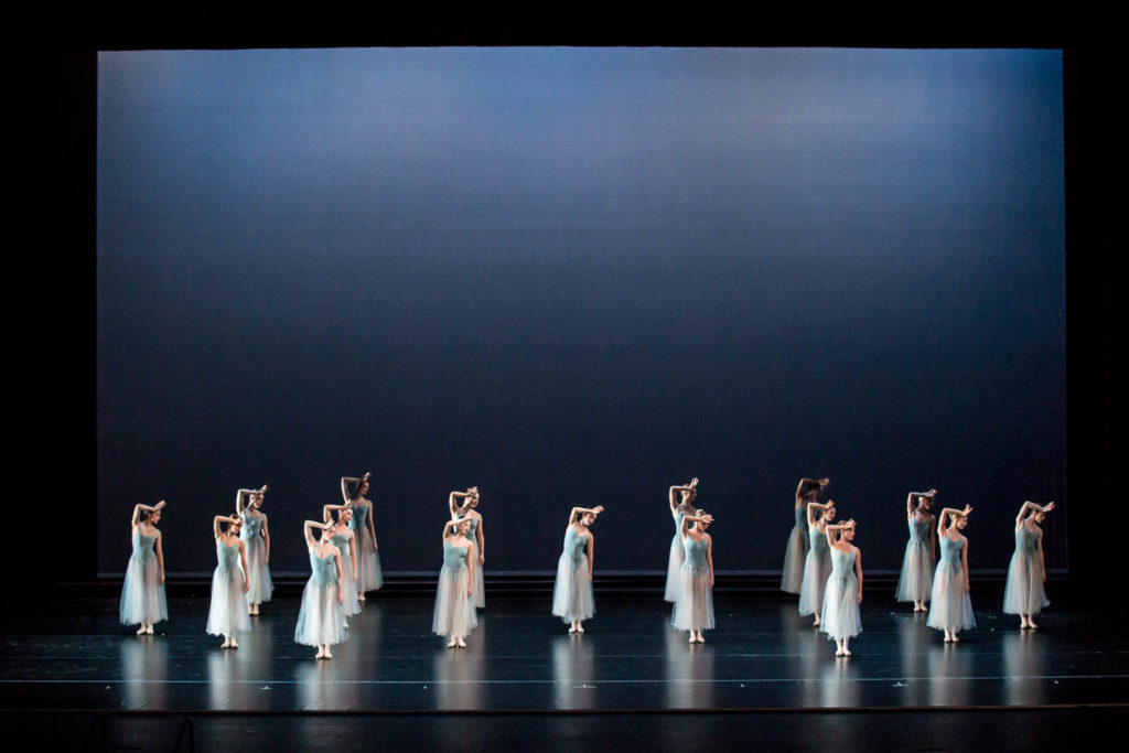 George Balanchine's "Serenade" | Oklahoma City Ballet Company Dancers | Photo by Kate Luber