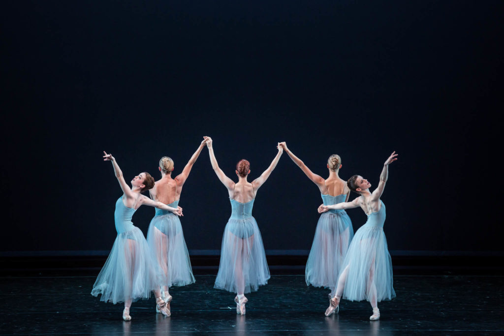 George Balanchine's "Serenade" | Oklahoma City Ballet Company Dancers | Photo by Kate Luber