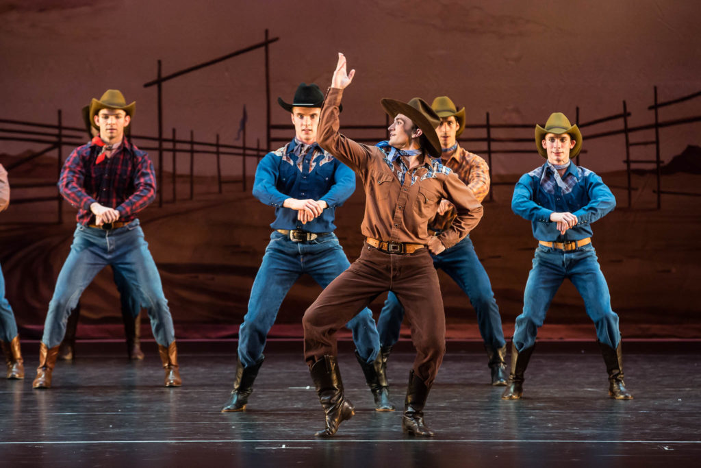 Agnes de Mille's "Rodeo" | Oklahoma City Ballet Dancers | Photo by Kate Luber