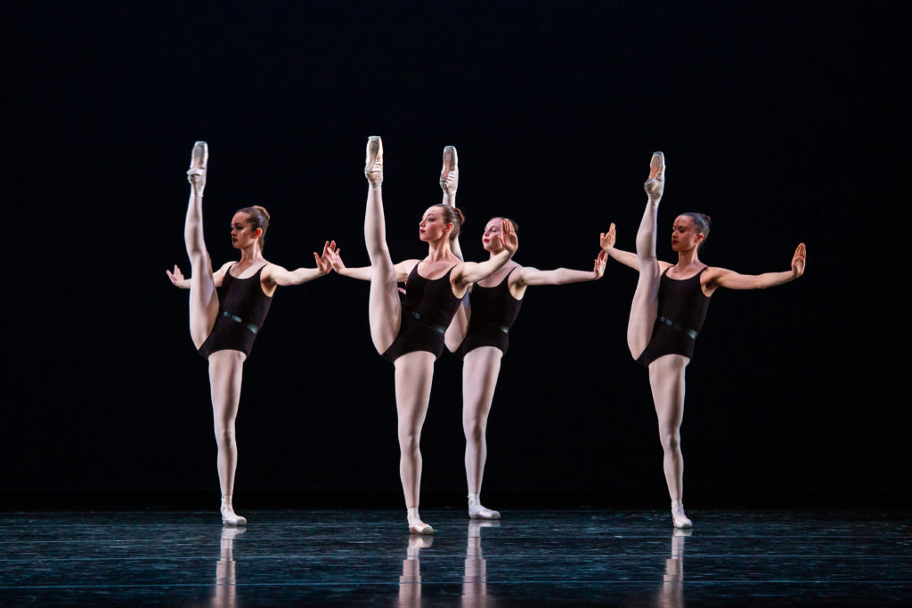 George Balanchine's "The Four Temperaments" | Oklahoma City Ballet Dancers | Photo by Jana Carson