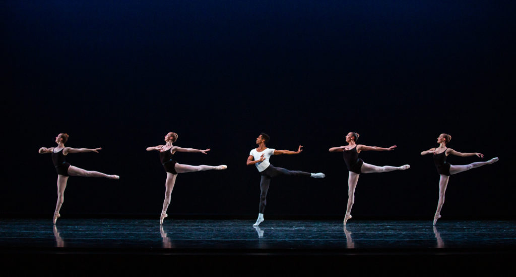 George Balanchine's "The Four Temperaments" | Jonathan Batista, Principals, with Oklahoma City Ballet Dancers | Photo by Jana Carson