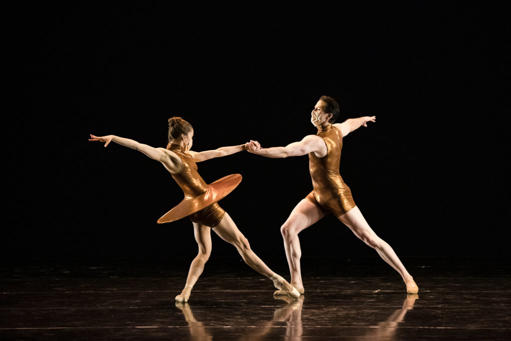 Robert Mills' "Pushing Pennies" | Alexandra Schooling and Mayim Stiller, Corps de Ballet | Photo by Kate Luber