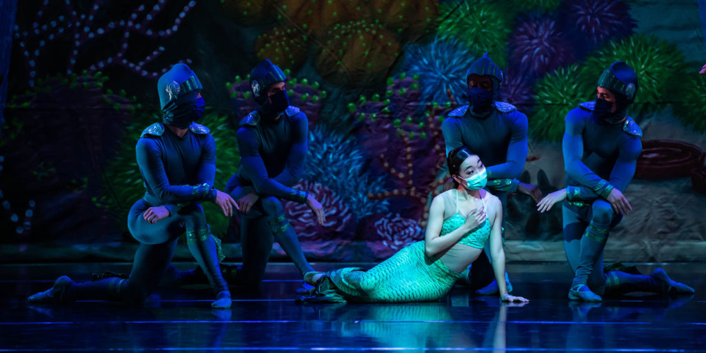 Robert Mills' "The Little Mermaid" | Mayu Odaka, Soloist, with Oklahoma City Ballet Dancers | Photo by Diana Bittle
